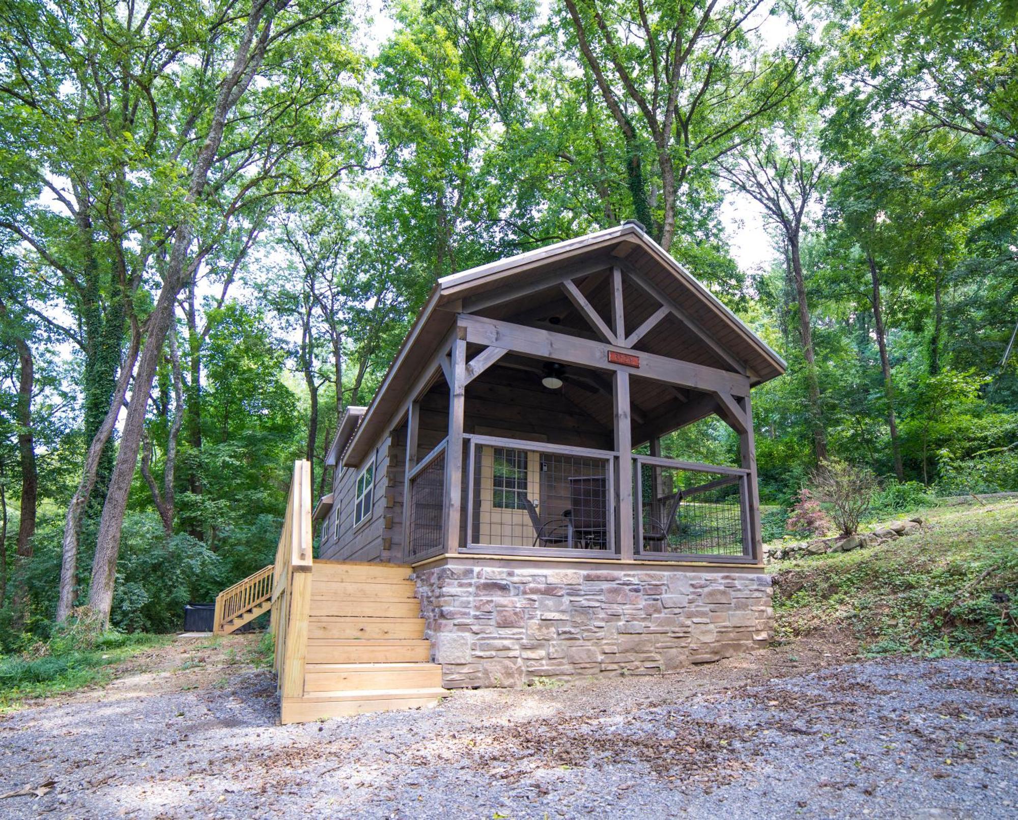 Ryon Tiny Home Cabin City-Side Rustic Retreat Чаттануга Экстерьер фото